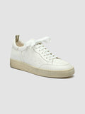 MAGIC 101 Optical White - White Leather Low Top Shoes Women Officine Creative - 3