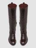 SELINE 013 Ruboff Otto - Burgundy Zipped Leather Boots Women Officine Creative - 2