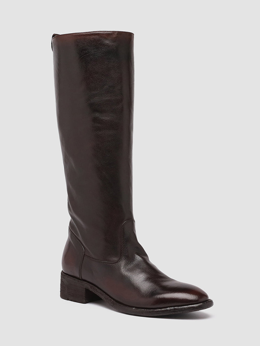 SELINE 013 Ruboff Otto - Burgundy Zipped Leather Boots Women Officine Creative - 3