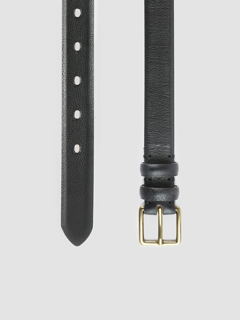 OC STRIP 09 Nero - Black Leather Belt Officine Creative - 2