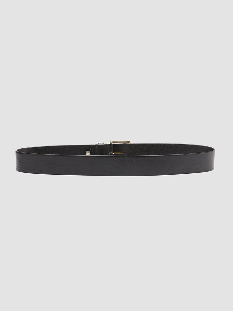 OC STRIP 22 Nero - Black Leather belt Officine Creative - 3