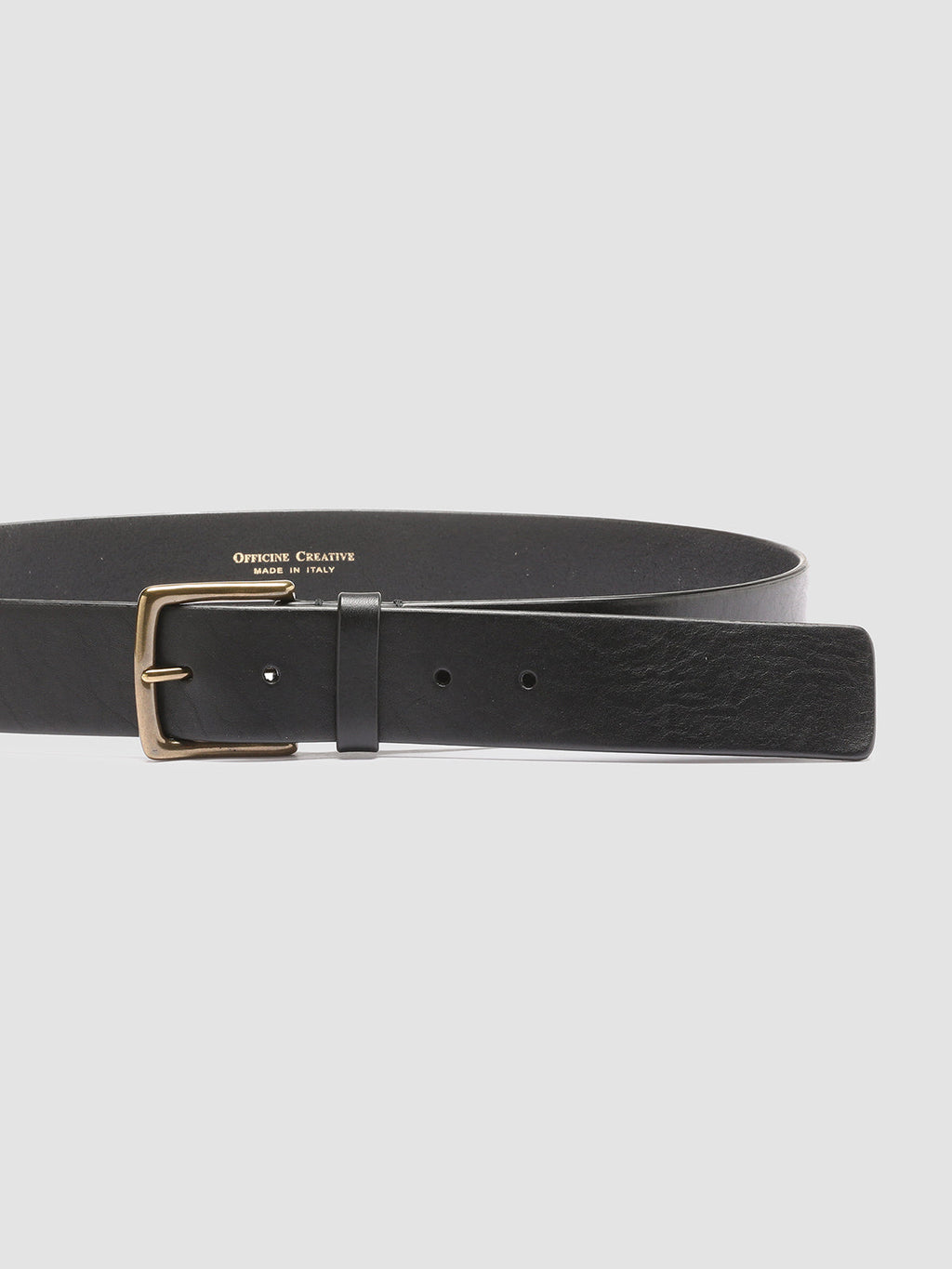 OC STRIP 22 - Black Leather Belt - 3