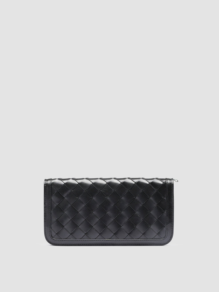 BERGE’ 101 Nero - Black Leather wallet Officine Creative - 2