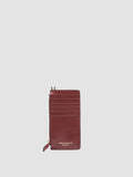 JULIET 03 Burgundy - Burgundy Leather card holder Officine Creative - 1