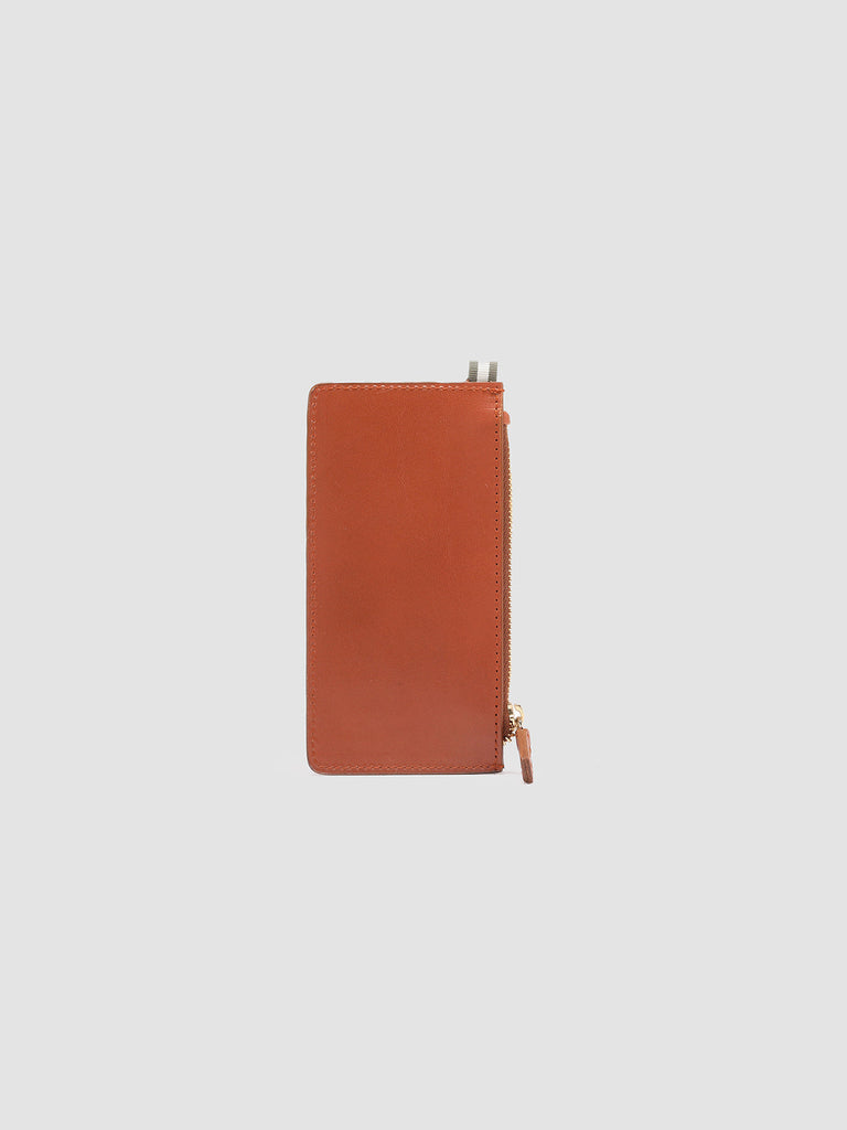 JULIET 03 Rhum - Brown Leather card holder Officine Creative - 2