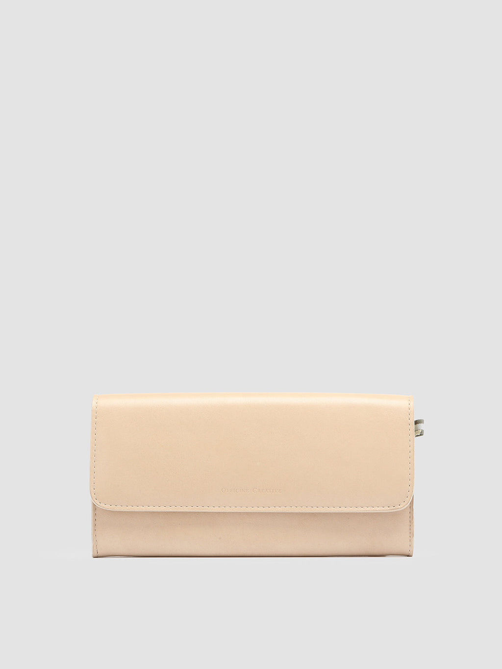 POCHE 09 Oat Milk - Ivory Nappa Leather Wallet Officine Creative - 1