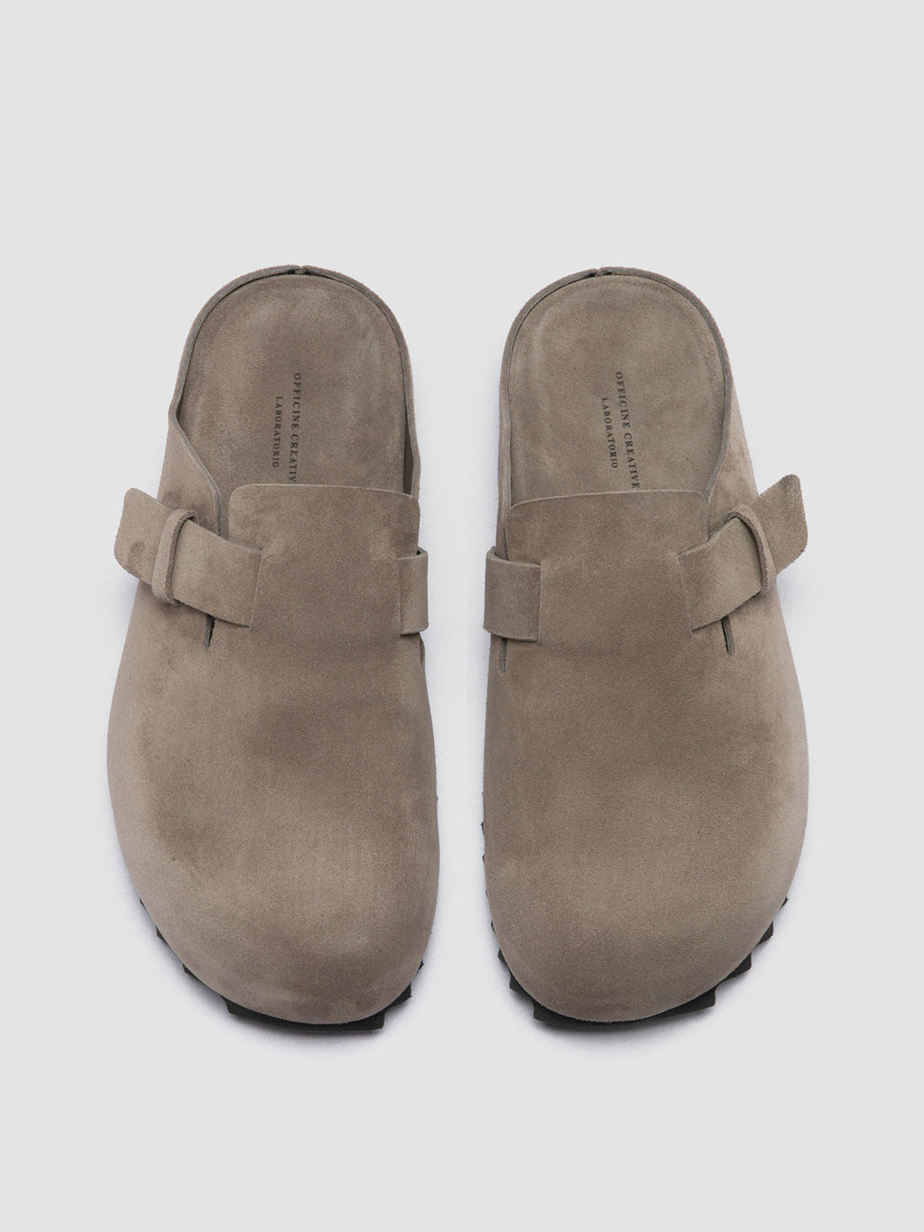 AGORÀ 004 Quarzo - Grey Suede Sandals Men Officine Creative - 2