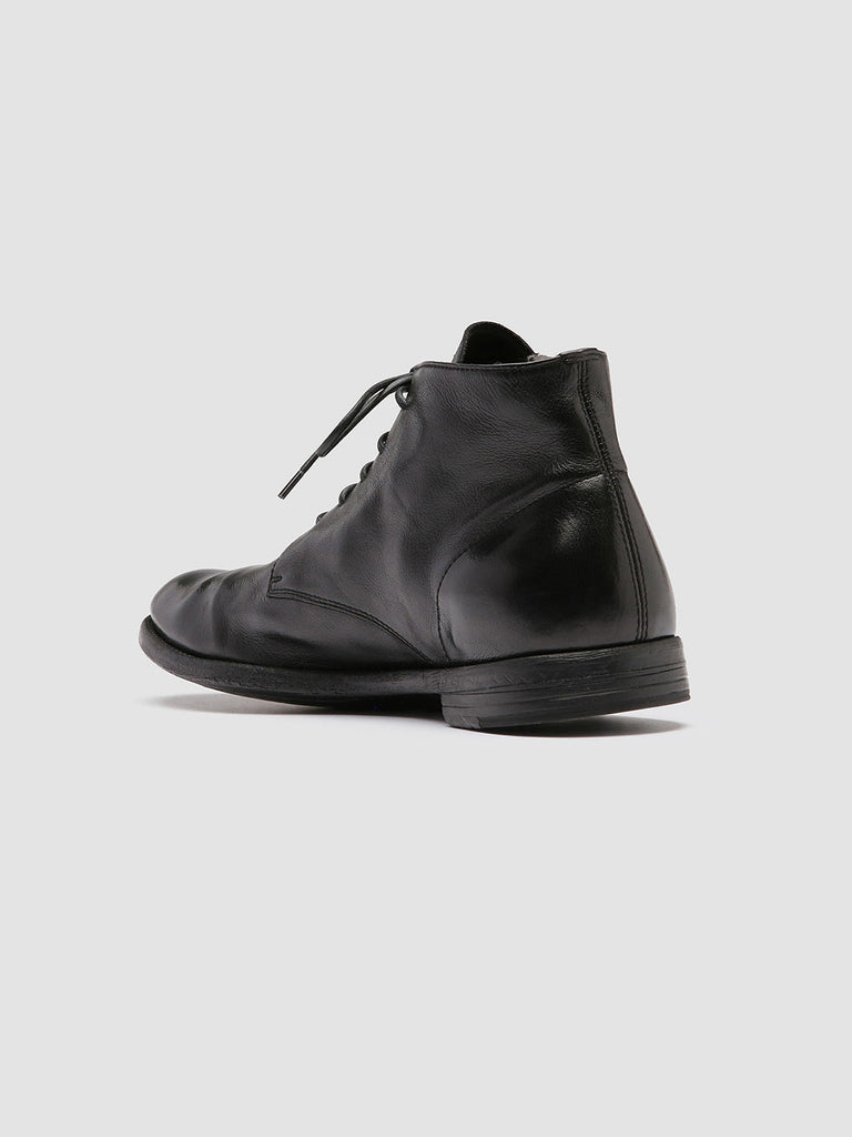 ARC 513 Nero - Black Leather Ankle Boots Men Officine Creative - 4