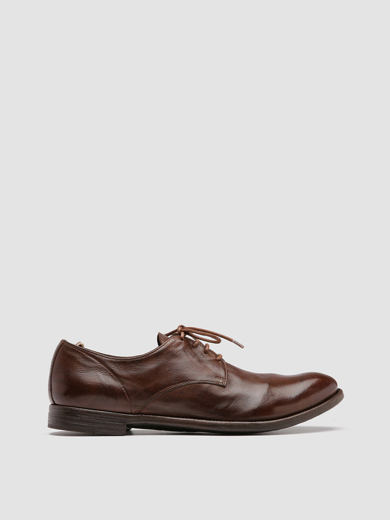ARC 515 Cigar - Brown Leather Derby Shoes Men Officine Creative - 1