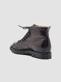 ARTIK 001 Grigio - Grey Leather Hiking Ankle Boots Men Officine Creative - 4