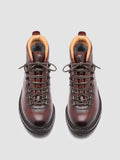 ARTIK 002 Bordo’ - Burgundy Leather And Shearling Ankle Boots Men Officine Creative - 2