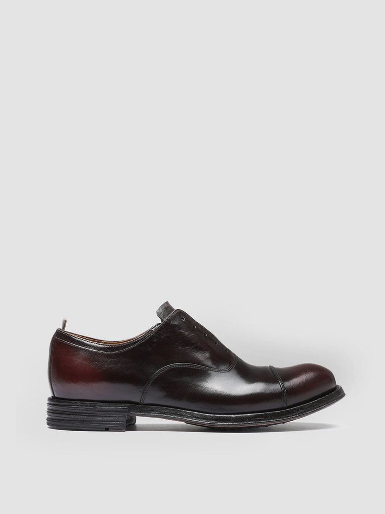 BALANCE 006 Bordo T.Moro - Burgundy Leather Oxford Shoes Men Officine Creative - 1