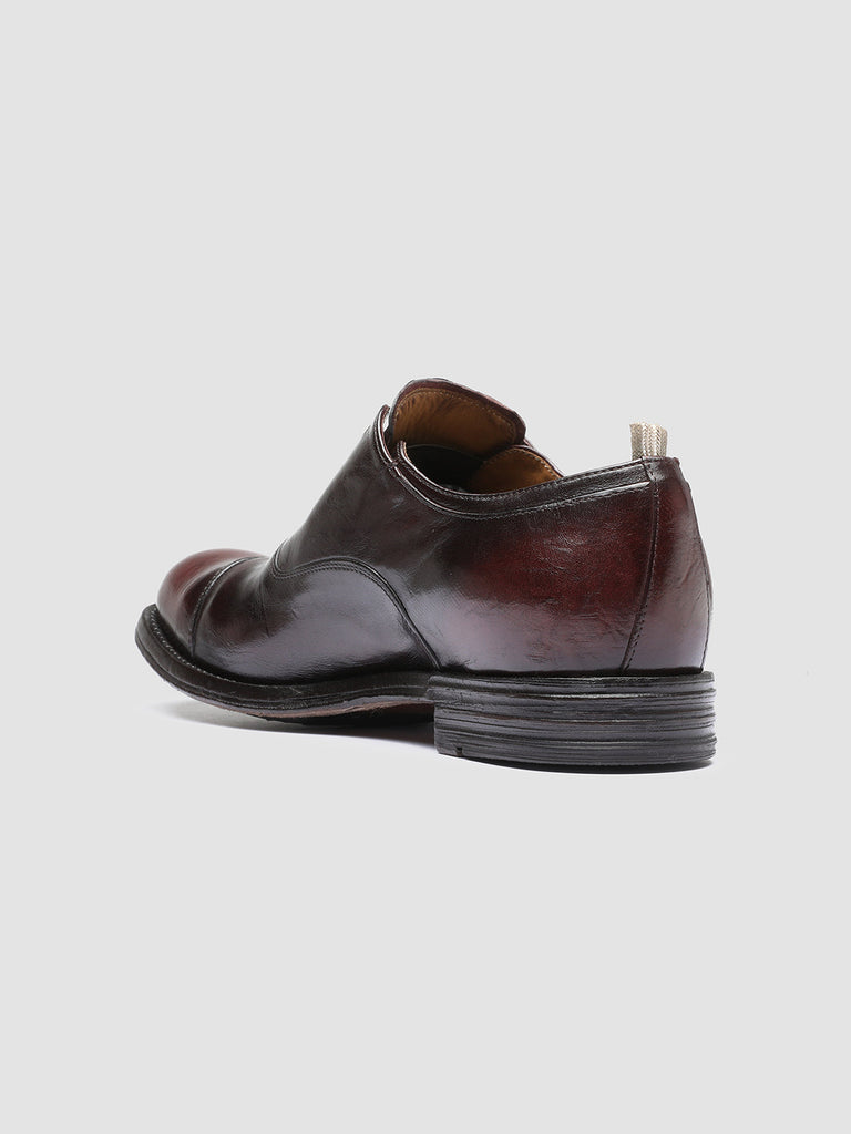 BALANCE 006 Bordo T.Moro - Burgundy Leather Oxford Shoes Men Officine Creative - 4