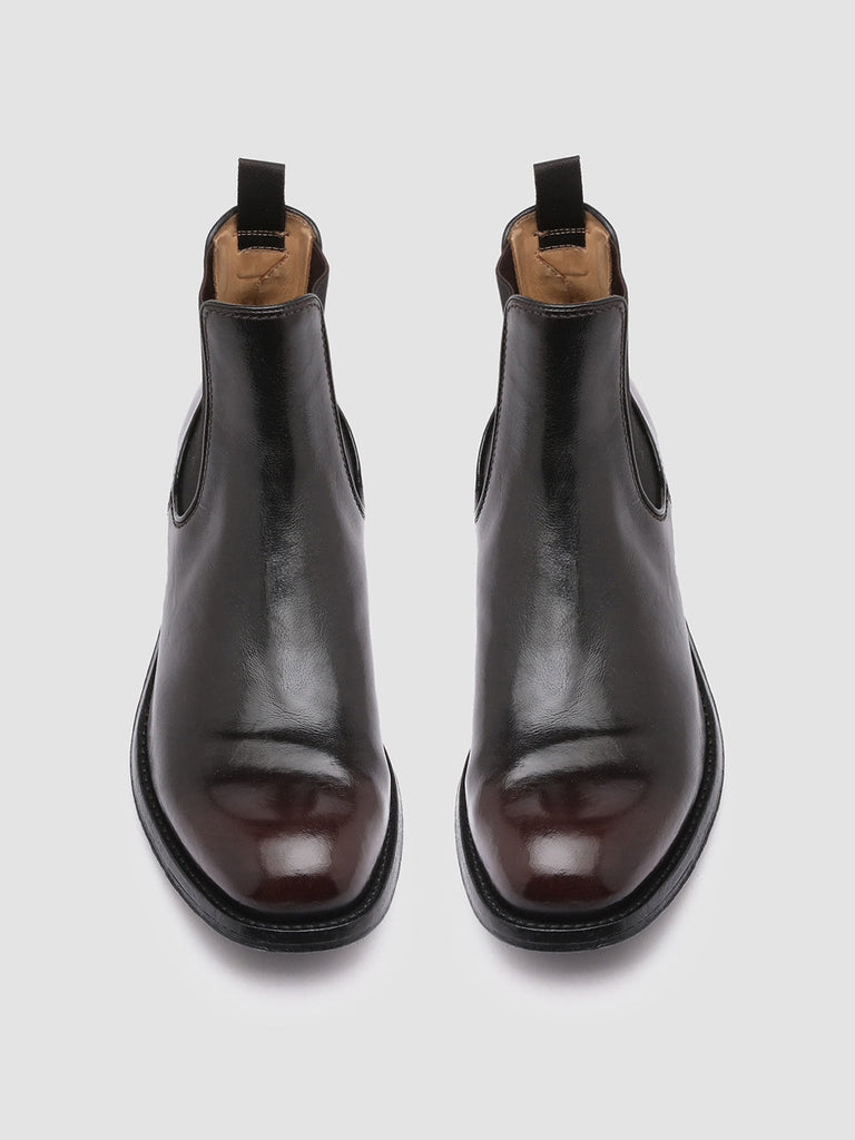 BALANCE 008 T.Moro Supernero - Brown Leather Chelsea Boots Men Officine Creative - 2