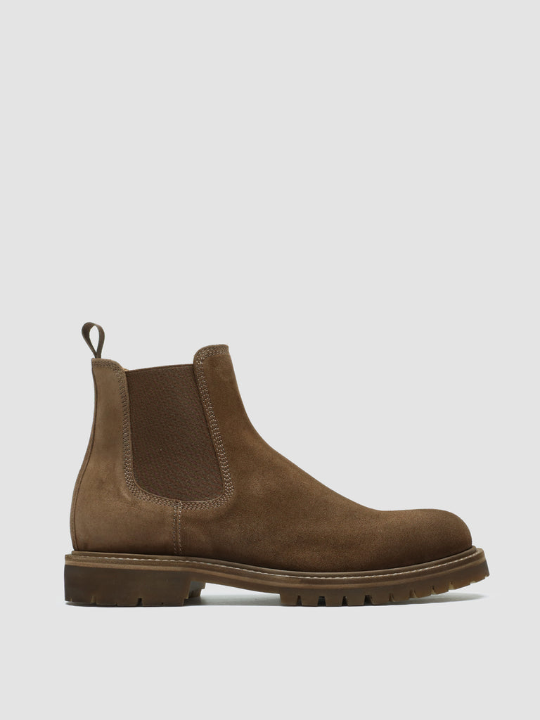 BOSS 004 Tundra - Brown Suede Chelsea Boots Men Officine Creative - 1