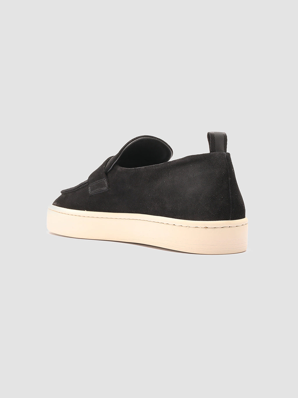 BUG 001 Nero - Black Suede Penny Loafers Men Officine Creative - 4