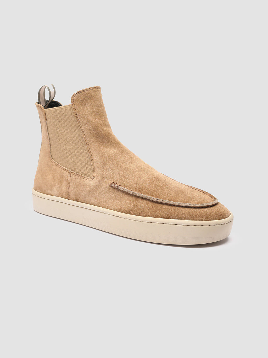 BUG 003 Alce - Taupe Suede Chelsea Boots Men Officine Creative - 3