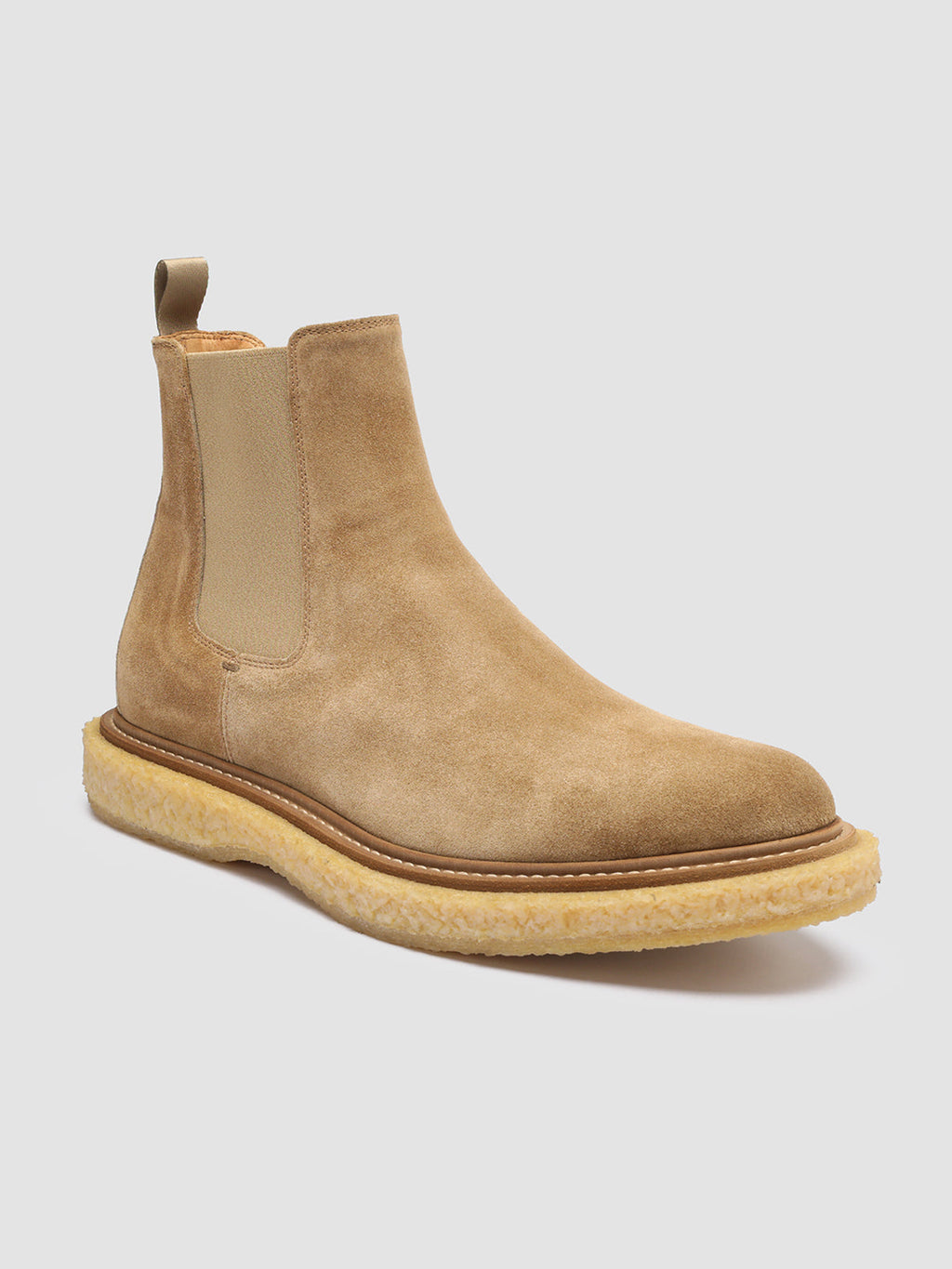 BULLET 002 Alce - Taupe Suede Chelsea Boots Men Officine Creative - 3