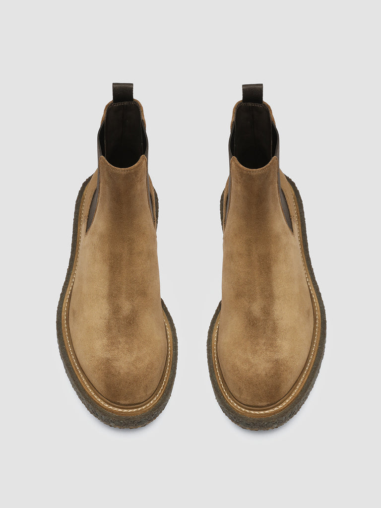 BULLET 002 Castagno - Brown Suede Chelsea Boots