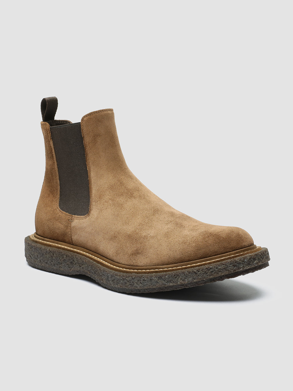 BULLET 002 Castagno - Brown Suede Chelsea Boots Men Officine Creative - 3