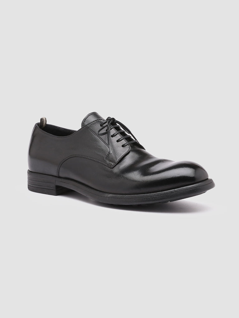 CHRONICLE 001 Nero - Black Leather Derby Shoes Men Officine Creative - 3