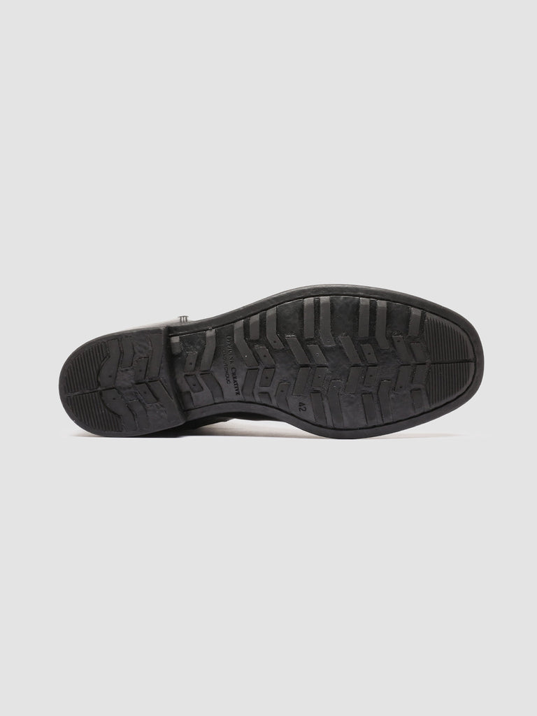 CHRONICLE 059 - Black Leather Zip Boots men Officine Creative - 5