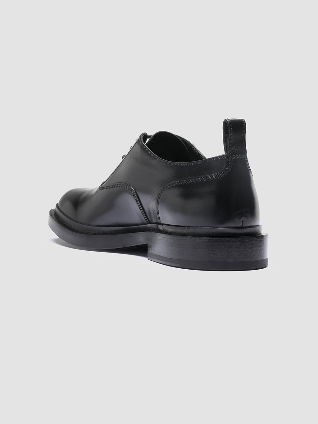 CONCRETE 002 Nero - Black Leather Oxford Shoes Men Officine Creative - 4