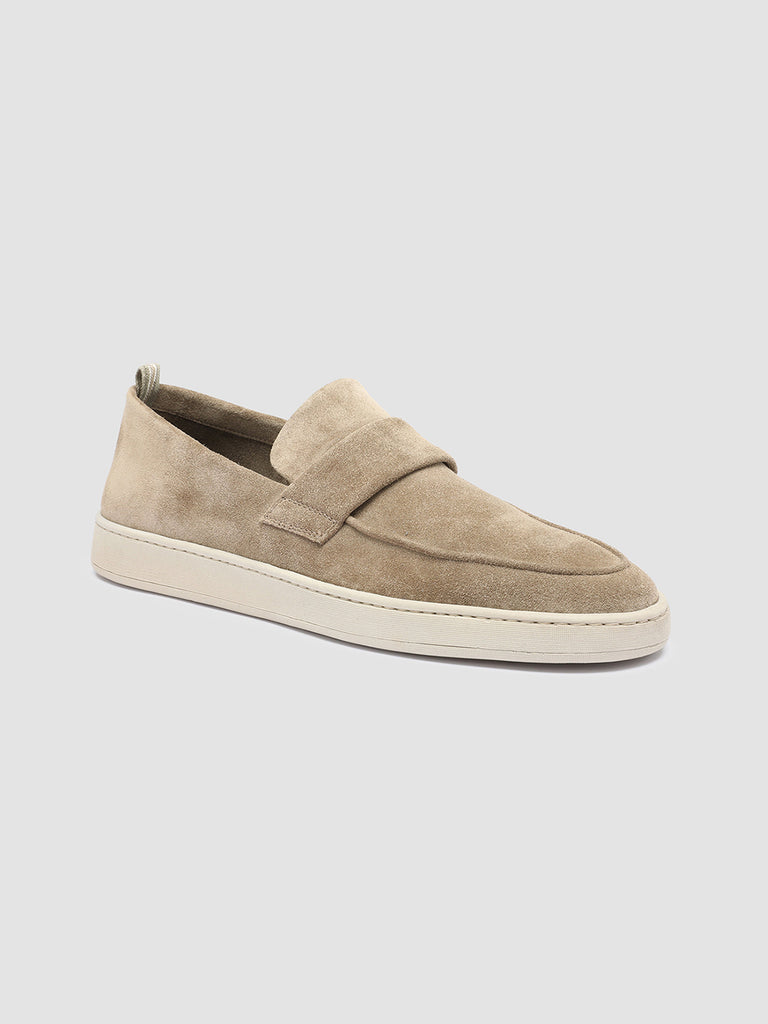HERBIE 001 Lead - Taupe Suede Penny Loafers Men Officine Creative - 3