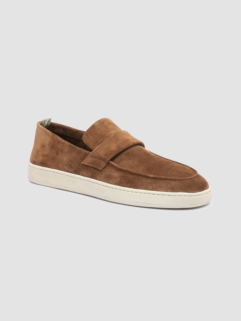 HERBIE 001 Cubano - Brown Suede Penny Loafers Men Officine Creative - 3