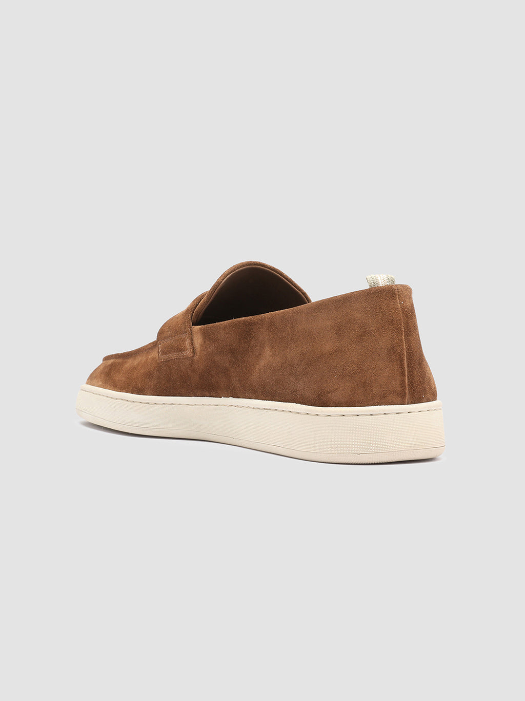 HERBIE 001 - Brown Suede Penny Loafers - 3