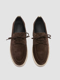 HERBIE 009 Testa di Moro - Brown Suede Low Top Sneakers Men Officine Creative - 2