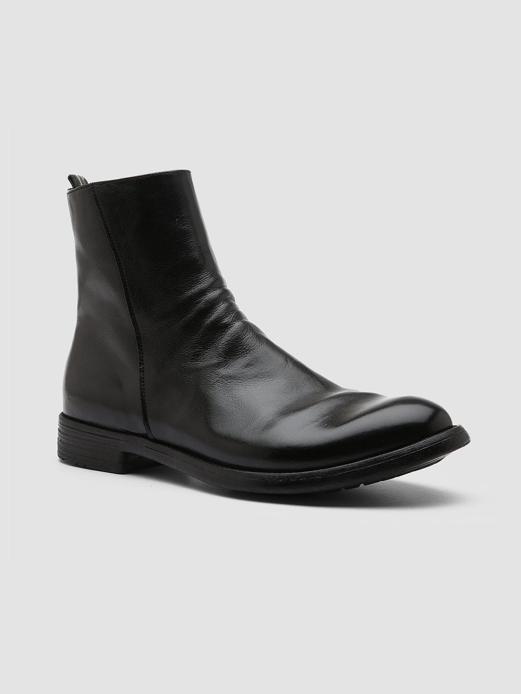 HIVE 010 Nero - Black Leather Boots Men Officine Creative - 3