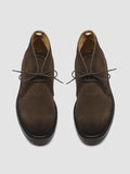 HOPKINS CREPE 106 Oliva - Brown Suede Lace Up Boots Men Officine Creative - 2