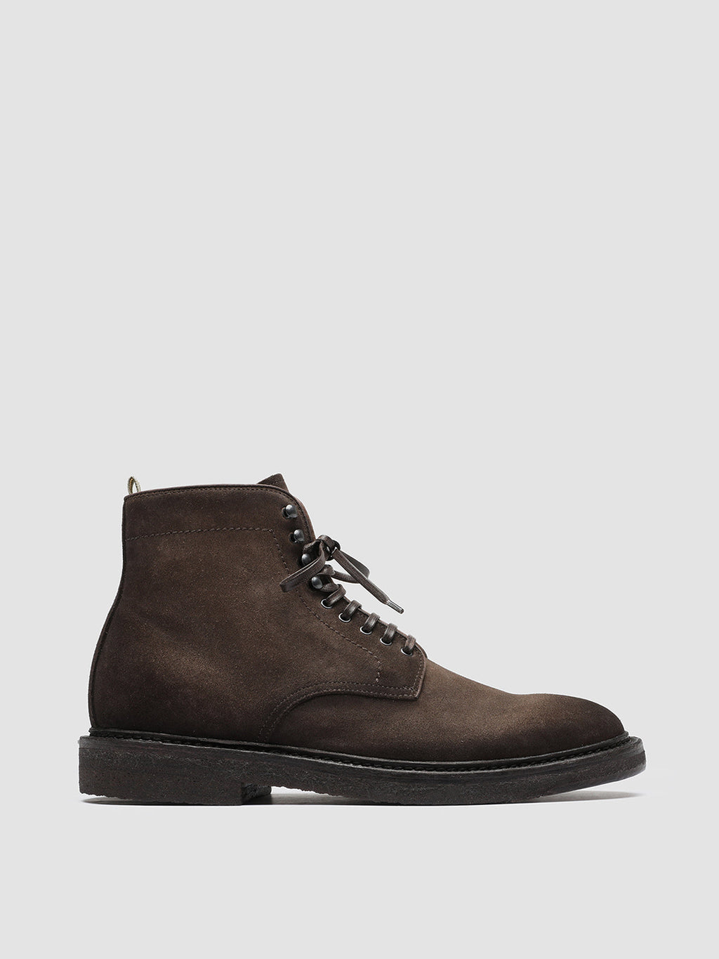 HOPKINS CREPE 107 Flint - Brown Suede Ankle Boots Men Officine Creative - 1