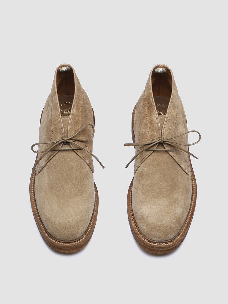 HOPKINS CREPE 114 Alce - Taupe Suede Chukka Boots