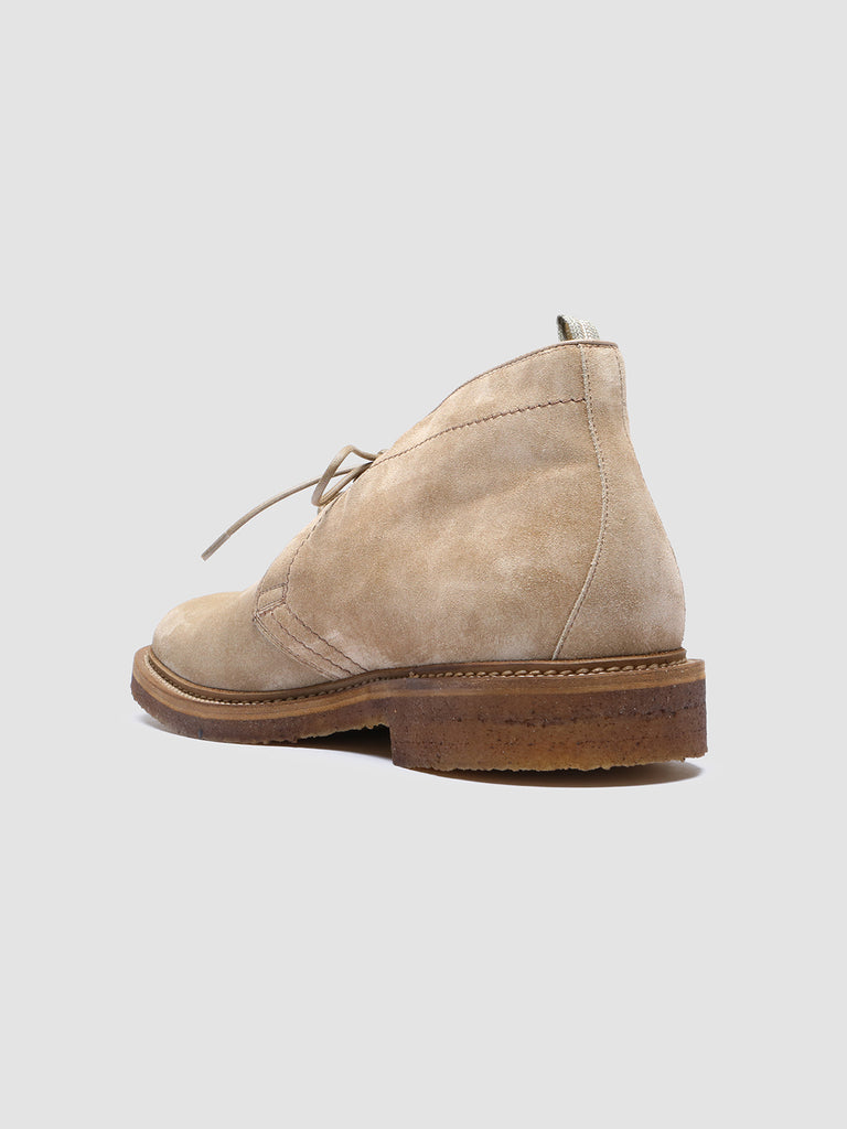 HOPKINS CREPE 114 Alce - Taupe Suede Chukka Boots Men Officine Creative - 4
