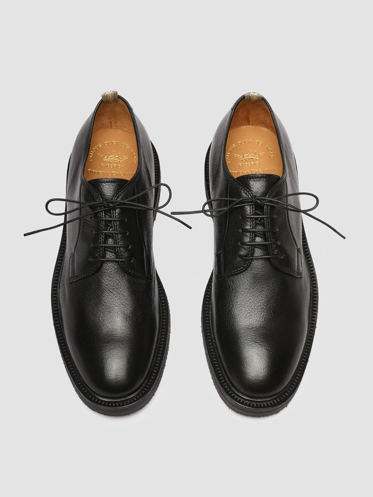 HOPKINS FLEXI 201 Nero - Black Leather Derby Shoes Men Officine Creative - 2