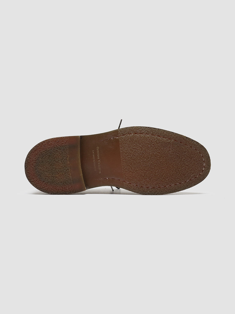 HOPKINS FLEXI 201 Orice - Taupe Suede Derby Shoes Men Officine Creative - 5