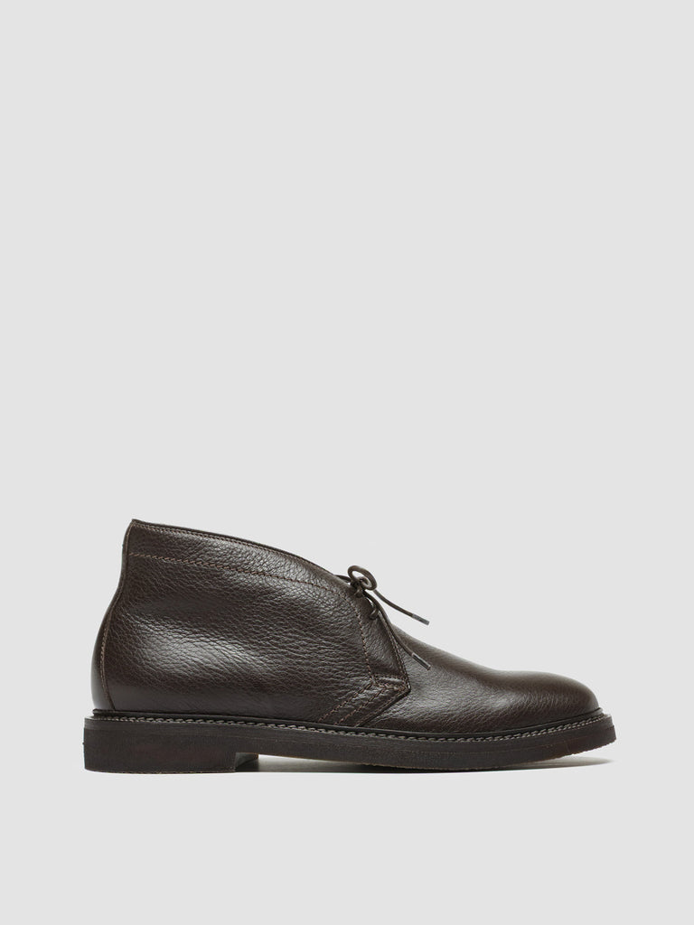 HOPKINS FLEXI 202 Ebano - Brown Leather Chukka Boots Men Officine Creative - 1