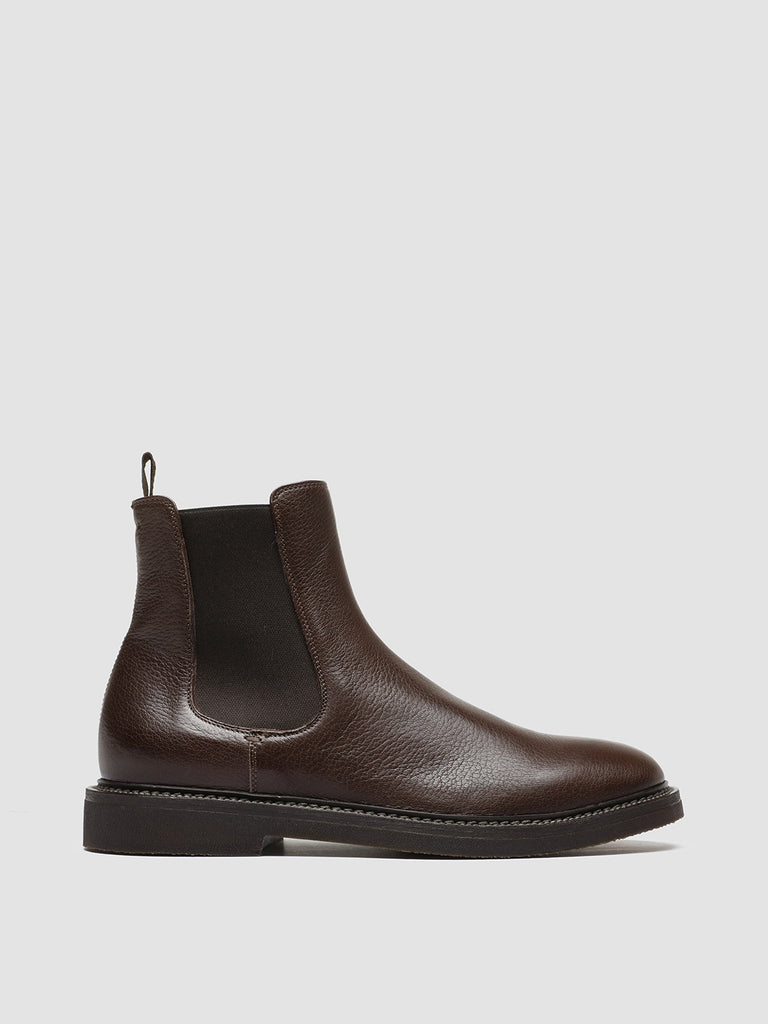 HOPKINS FLEXI 204 Cacao - Brown Leather Chelsea Boots