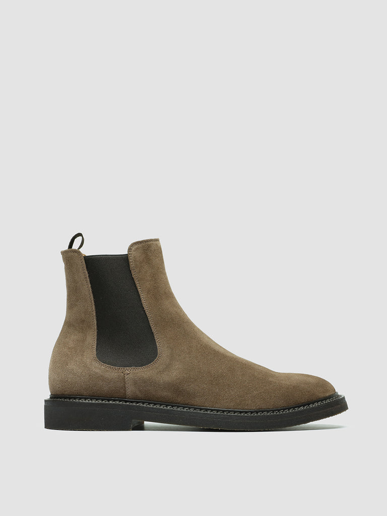 HOPKINS FLEXI 204 Tundra - Taupe Suede Pull On Boots