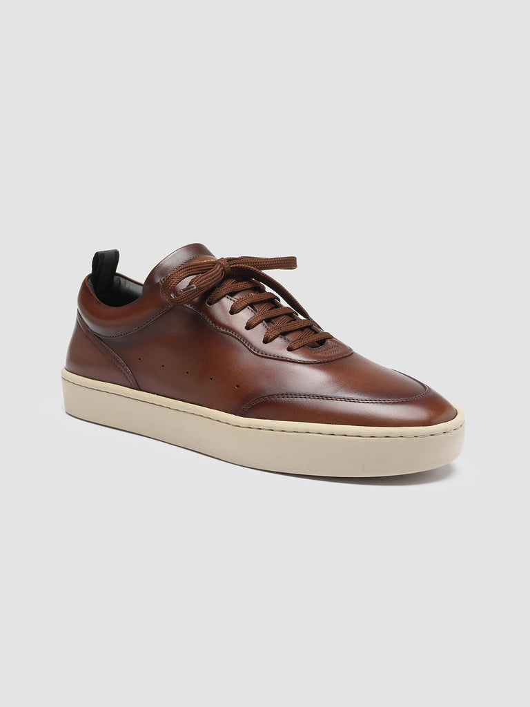 KYLE LUX 001 Bruno - Brown Leather Sneakers Men Officine Creative - 3