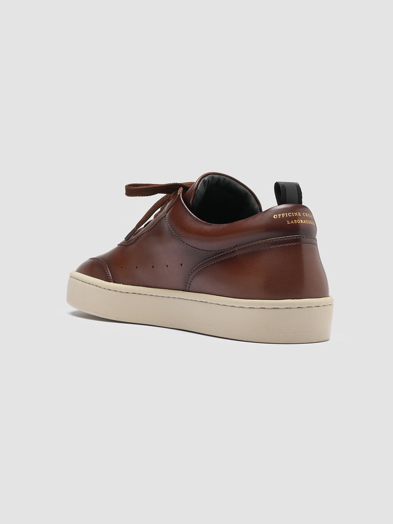KYLE LUX 001 Bruno - Brown Leather Sneakers Men Officine Creative - 4