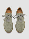 LEGEND 001 Silver Sage - Silver Suede Low Top Sneakers Men Officine Creative - 2