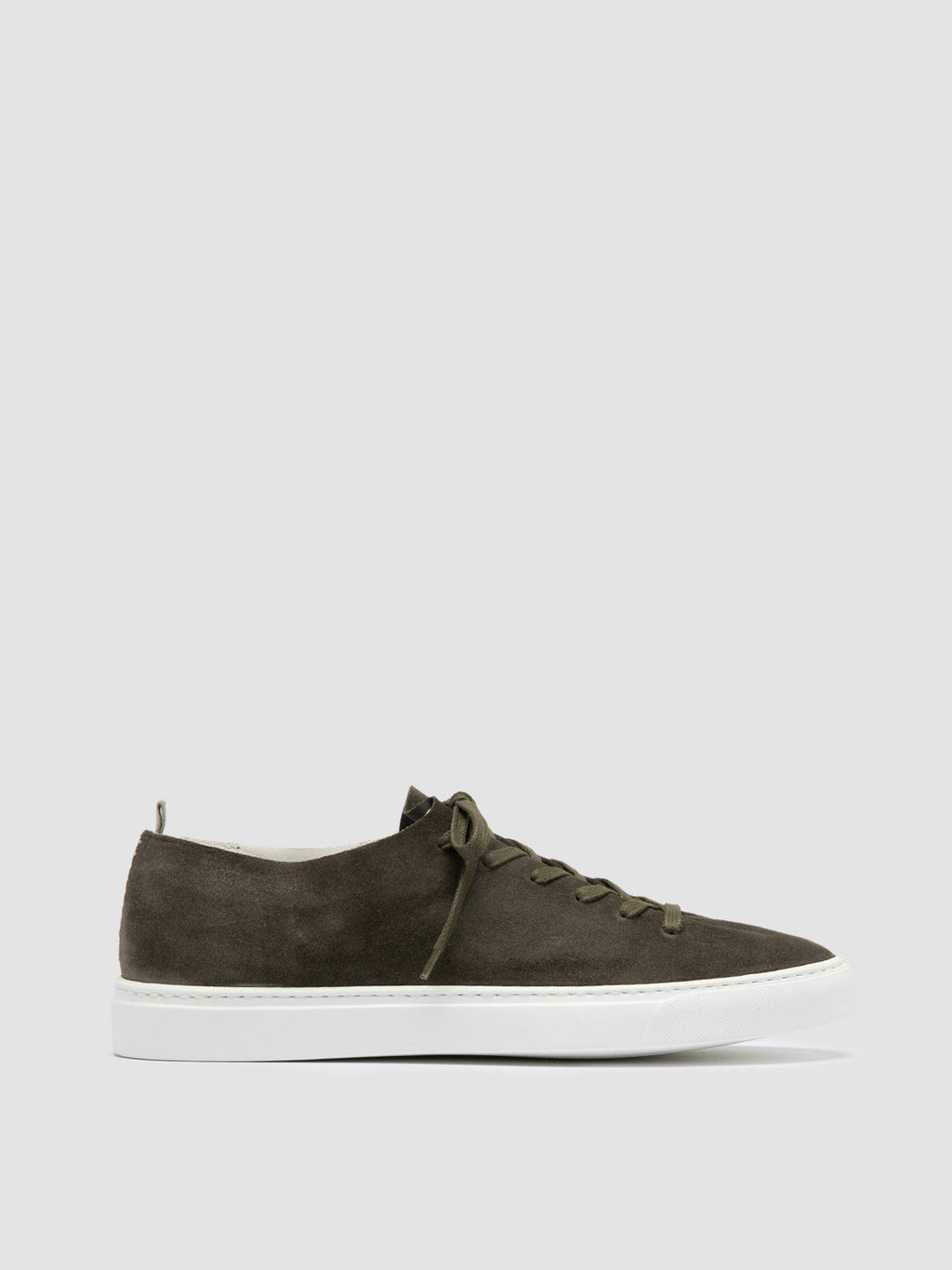 LEGGERA 001 Military - Green Suede Low Top Sneakers Men Officine Creative - 1