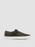 LEGGERA 001 Military - Green Suede Low Top Sneakers Men Officine Creative - 1