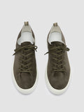 LEGGERA 001 Military - Green Suede Low Top Sneakers Men Officine Creative - 2