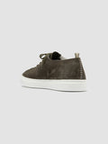 LEGGERA 001 Military - Green Suede Low Top Sneakers Men Officine Creative - 4