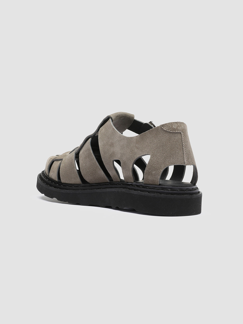 LYNDON 002 Bosco - Green Suede sandals Men Officine Creative - 4