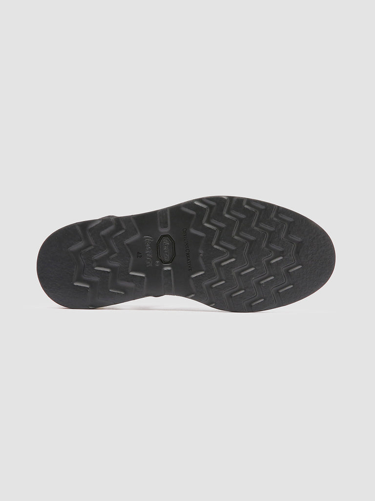 LYNDON 002 Nero - Black Leather sandals Men Officine Creative - 5